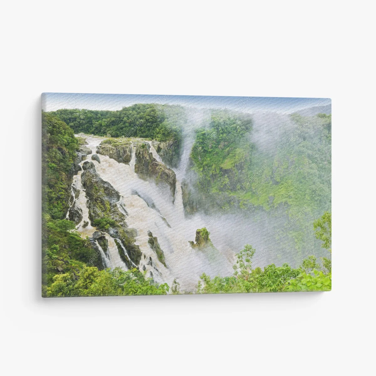 Quadro su tela cascata maestosa di Barron Falls • Wallissimo® Quadro su tela cascata maestosa di Barron Falls • Wallissimo®