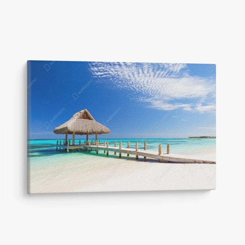 Quadro su tela rifugio tropicale a Cap Cana
