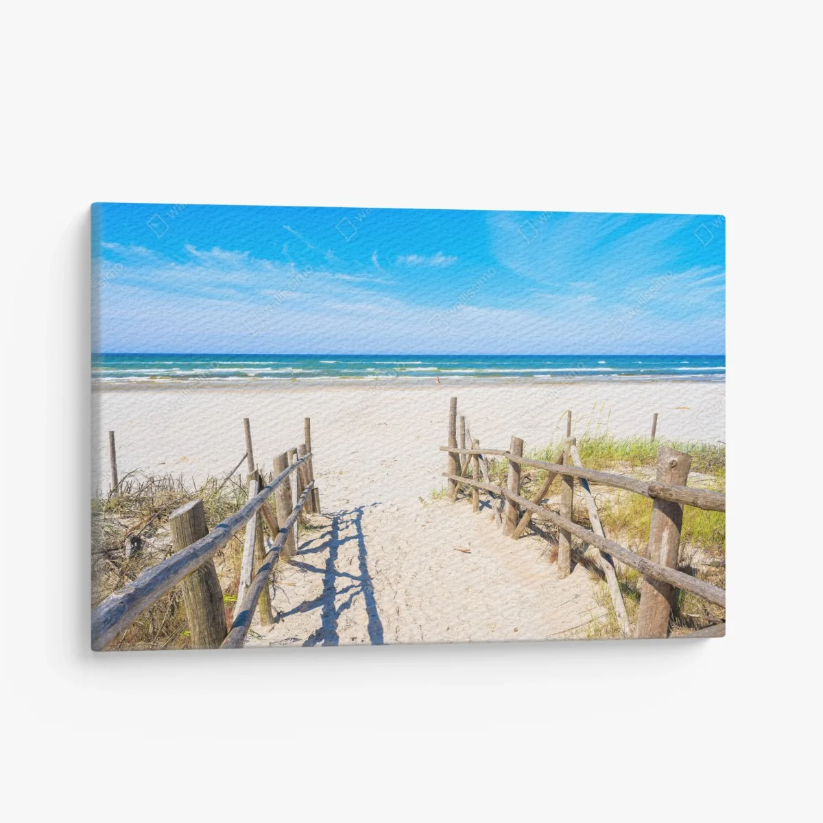 Quadro su tela sentiero verso il mare a Dębki • Wallissimo® Quadro su tela sentiero verso il mare a Dębki • Wallissimo®