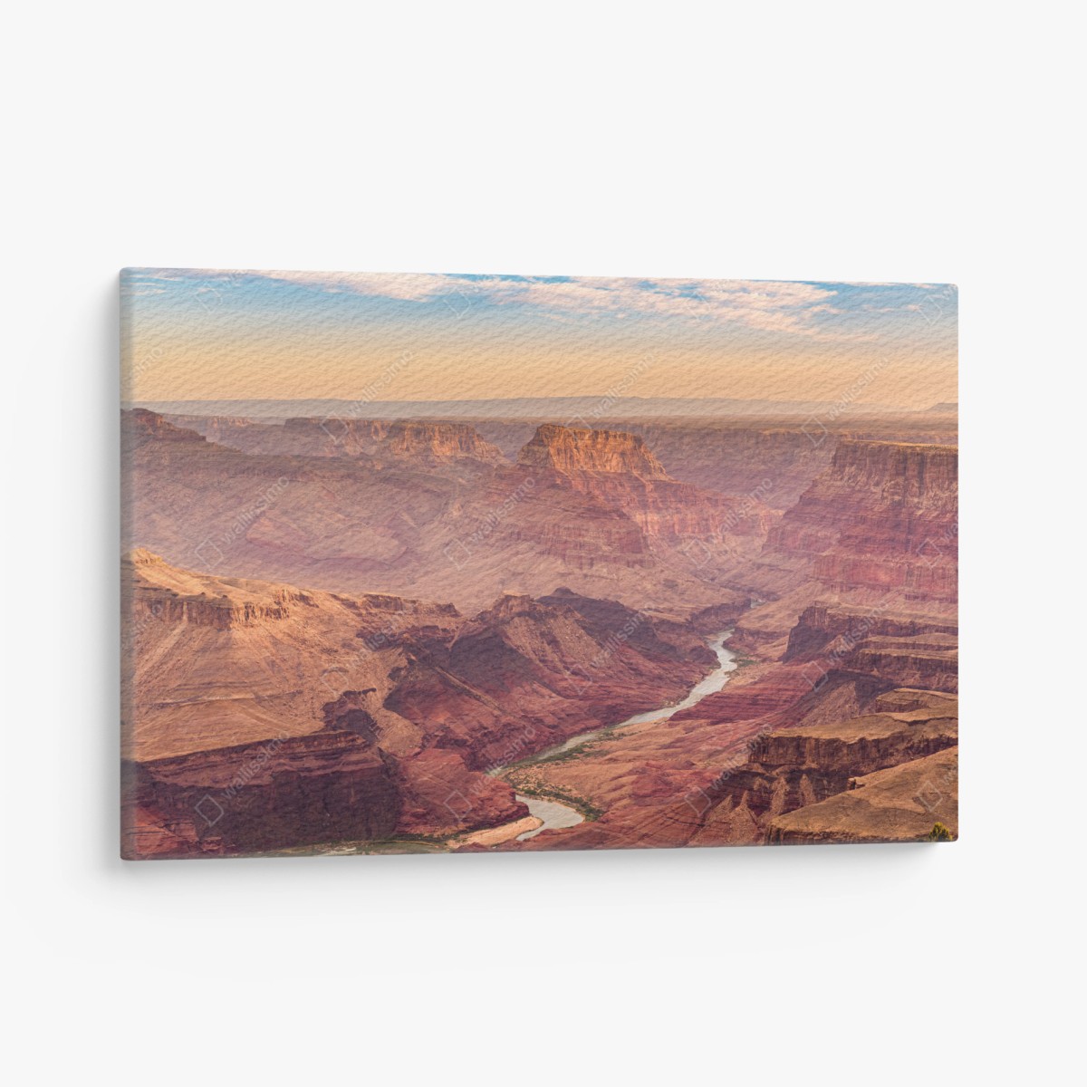 Quadro su tela panorama del Grand Canyon al tramonto • Wallissimo®