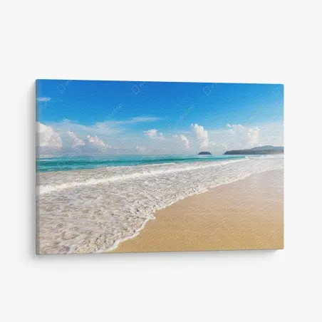 Quadro su tela calma tropicale a Karon, Phuket • Wallissimo®
