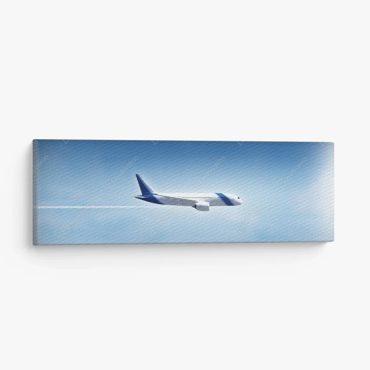 Quadro su tela aereo in volo su cielo limpido • Wallissimo® Quadro su tela aereo in volo su cielo limpido • Wallissimo®