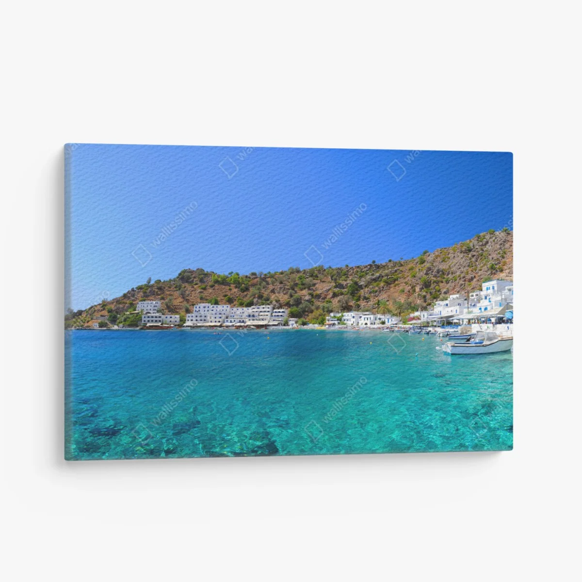 Quadro su tela baia dalle acque turchesi • Wallissimo® Quadro su tela baia dalle acque turchesi • Wallissimo®