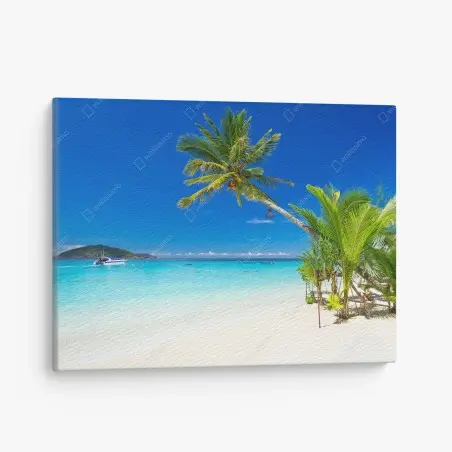Quadro su tela fuga tropicale in Thailandia • Wallissimo®