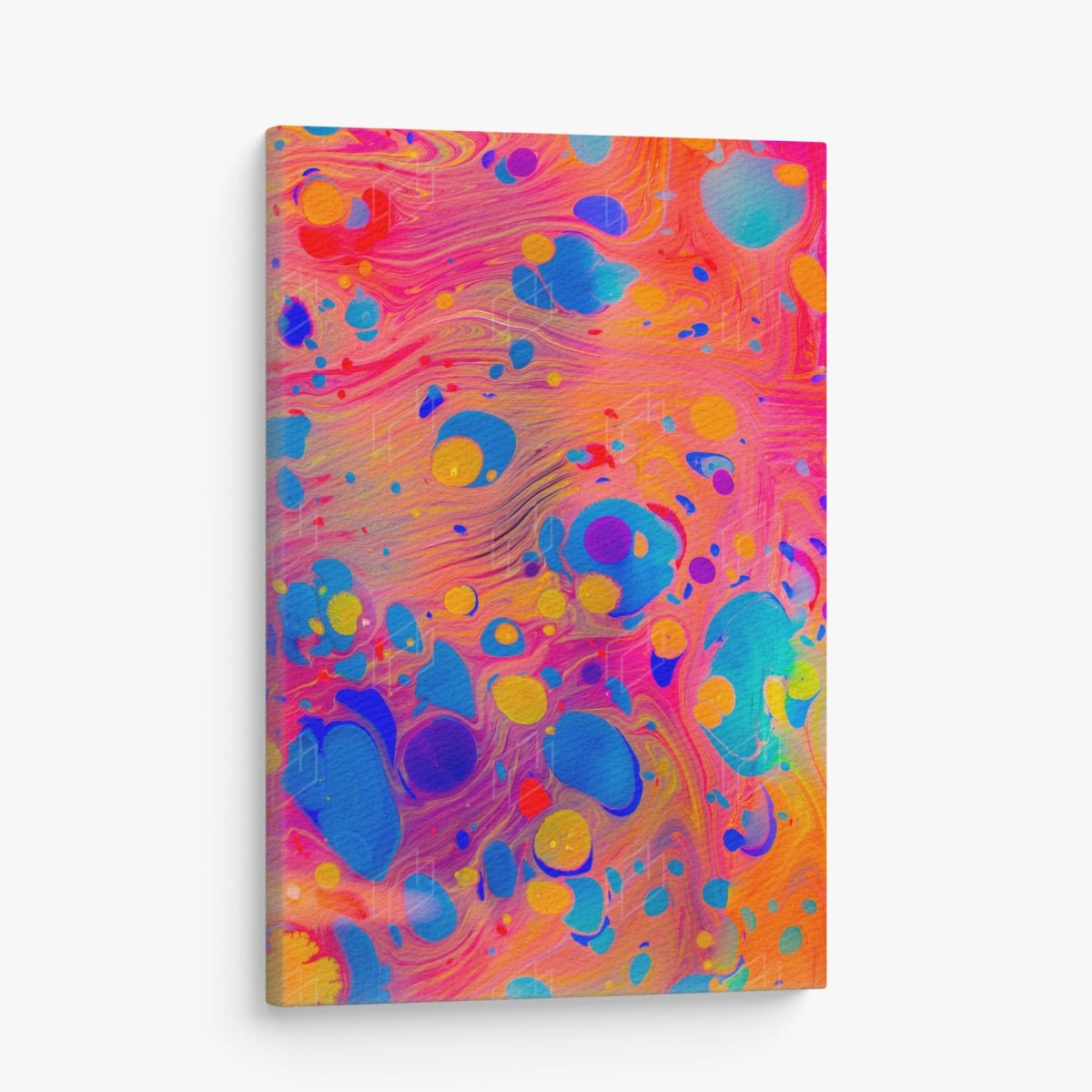 Quadro su tela motivo marmorizzato ottomano multicolore • Wallissimo®