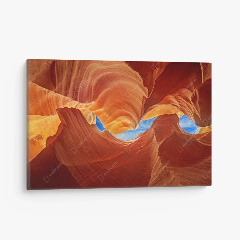 Quadro su tela giochi di luce nell'Antelope Canyon