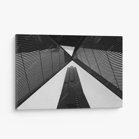Quadro su tela contrasti geometrici a Melbourne • Wallissimo®
