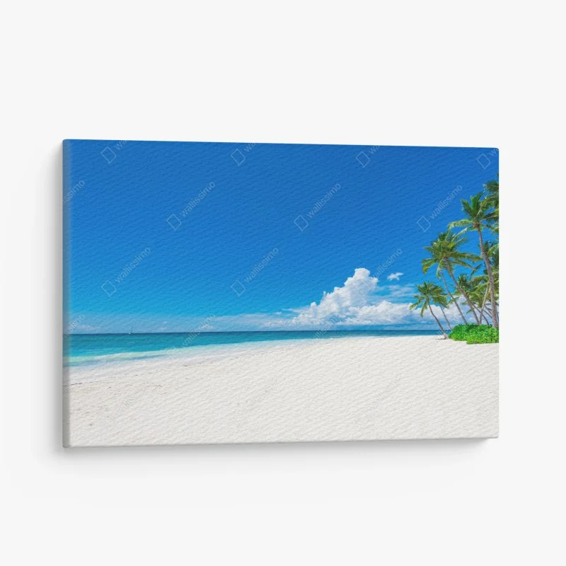 Quadro su tela spiaggia tropicale da sogno