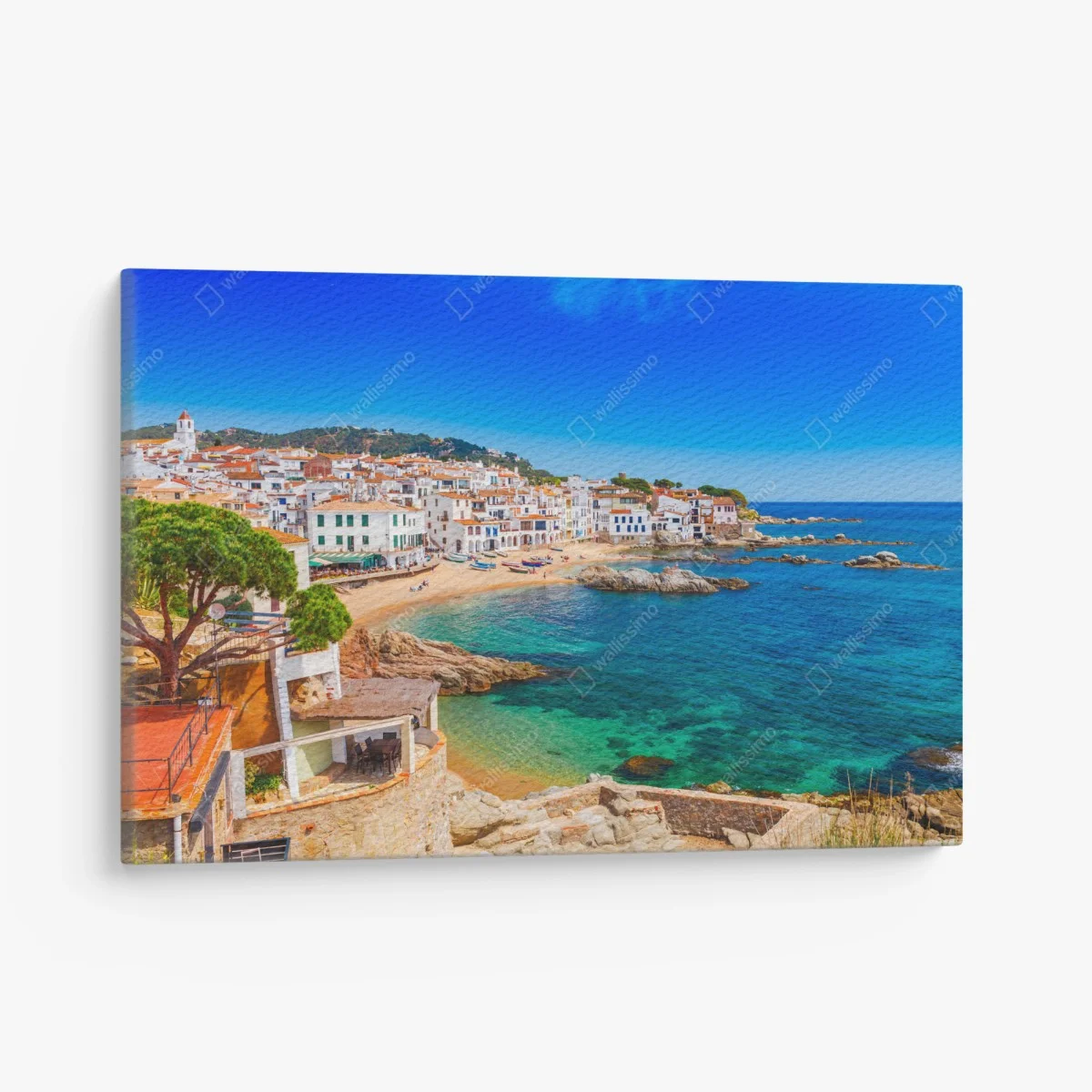 Quadro su tela panorama costiero della Costa Brava • Wallissimo® Quadro su tela panorama costiero della Costa Brava • Wallissimo®