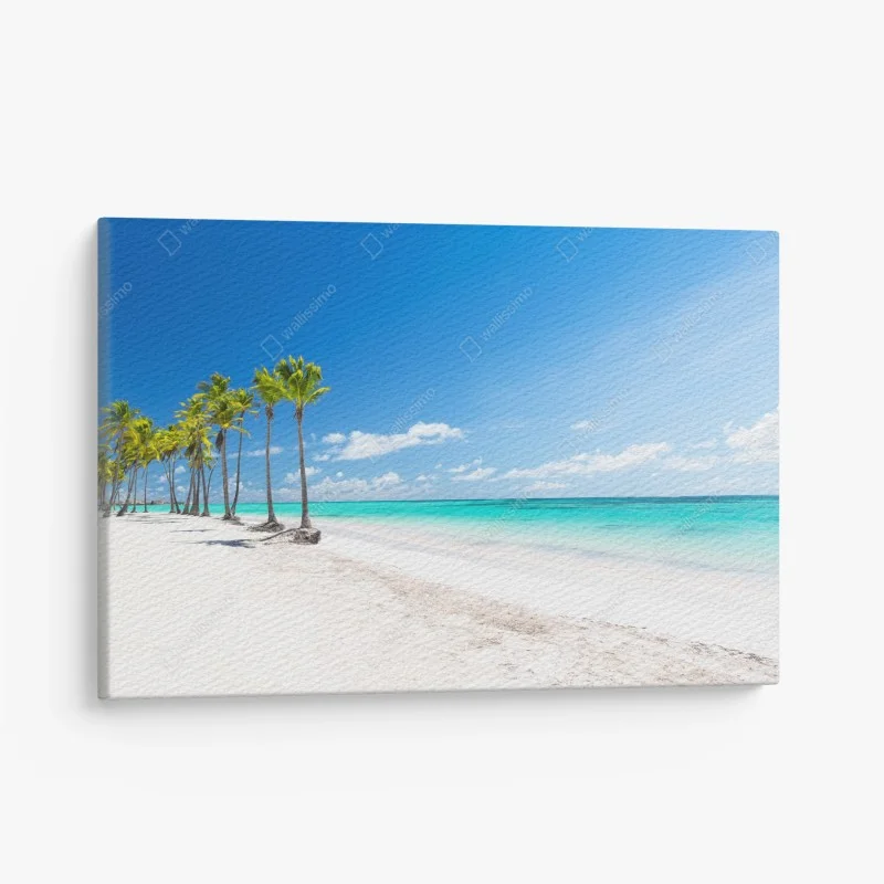 Quadro su tela spiaggia tropicale a Punta Cana