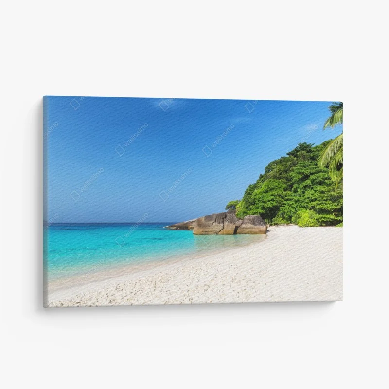 Quadro su tela paradiso tropicale delle isole Similan