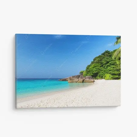 Quadro su tela paradiso tropicale delle isole Similan • Wallissimo®