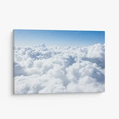 Quadro su tela mare di nuvole e cielo sereno • Wallissimo®