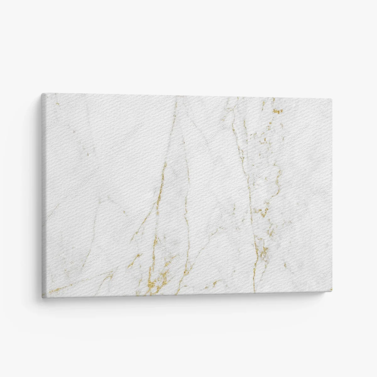 Quadro su tela marmo bianco con venature dorate • Wallissimo® Quadro su tela marmo bianco con venature dorate • Wallissimo®