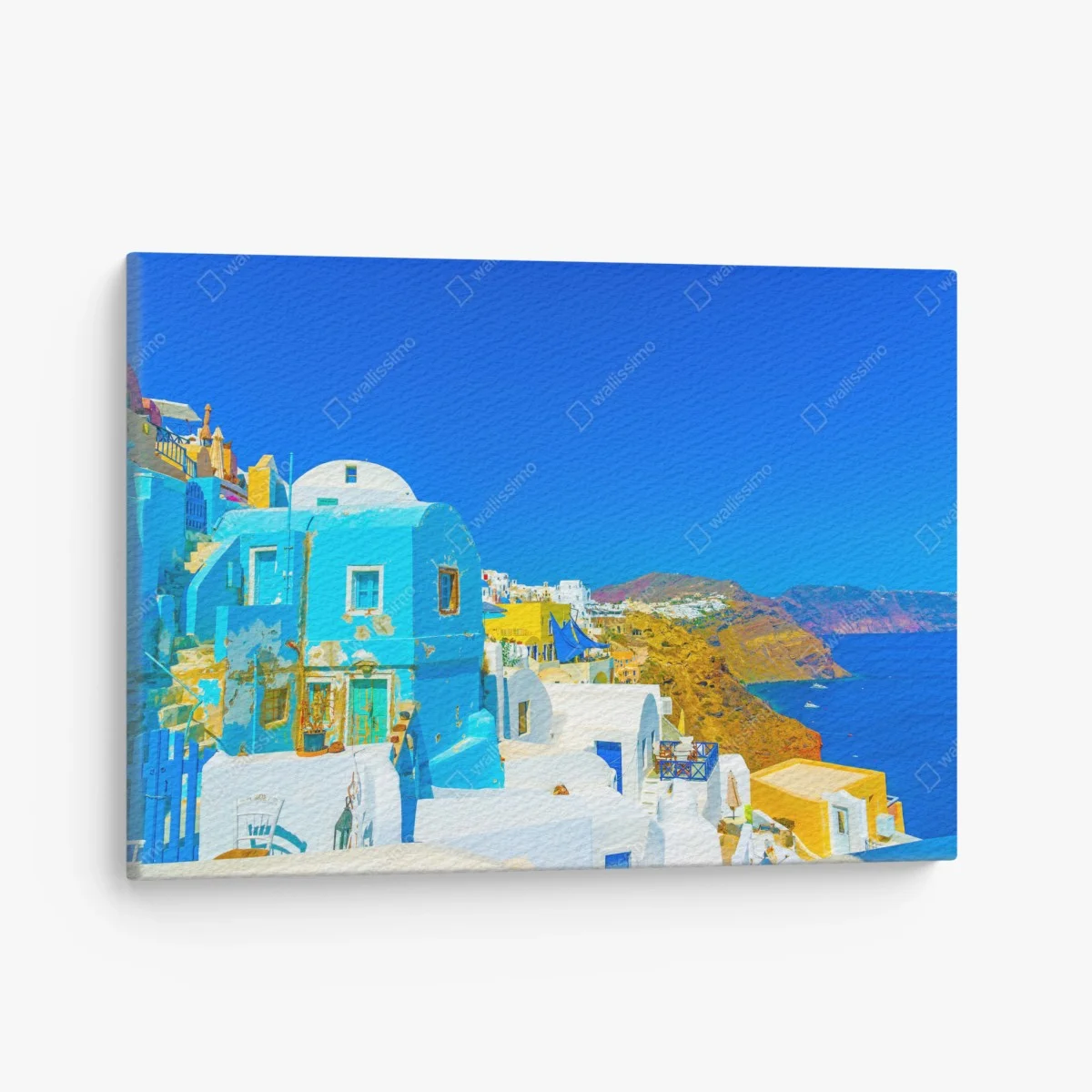 Quadro su tela vista pittoresca di Oia, Santorini • Wallissimo® Quadro su tela vista pittoresca di Oia, Santorini • Wallissimo®