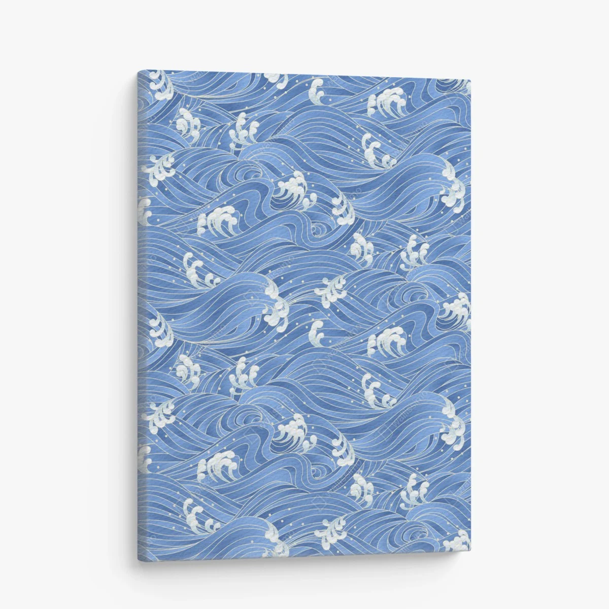 Quadro su tela motivo di onde giapponesi stilizzate • Wallissimo® Quadro su tela motivo di onde giapponesi stilizzate • Wallissimo®