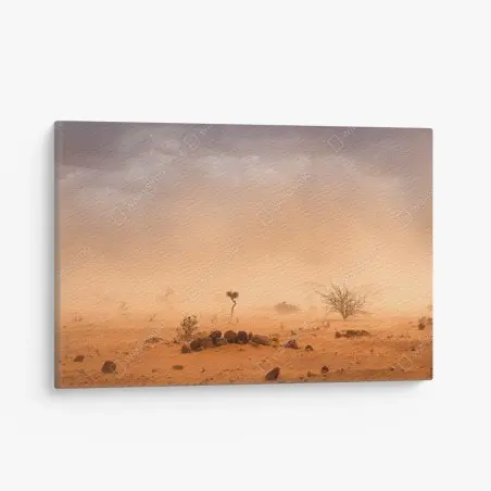 Quadro su tela tempesta di sabbia a Dollo Ado • Wallissimo®