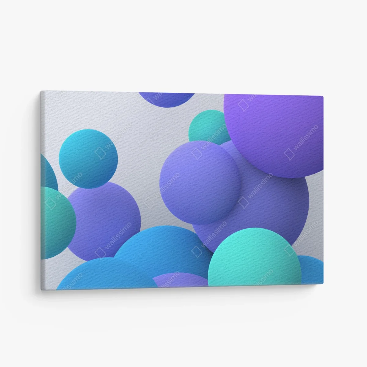 Quadro su tela composizione di sfere colorate in 3d • Wallissimo® Quadro su tela composizione di sfere colorate in 3d • Wallissimo®