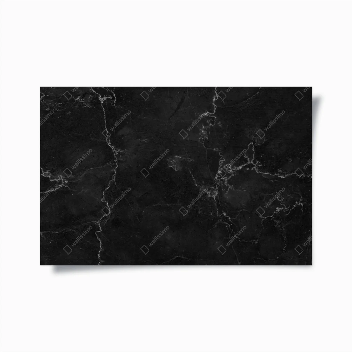 Poster marmo nero venato elegante • Wallissimo® Poster marmo nero venato elegante • Wallissimo®