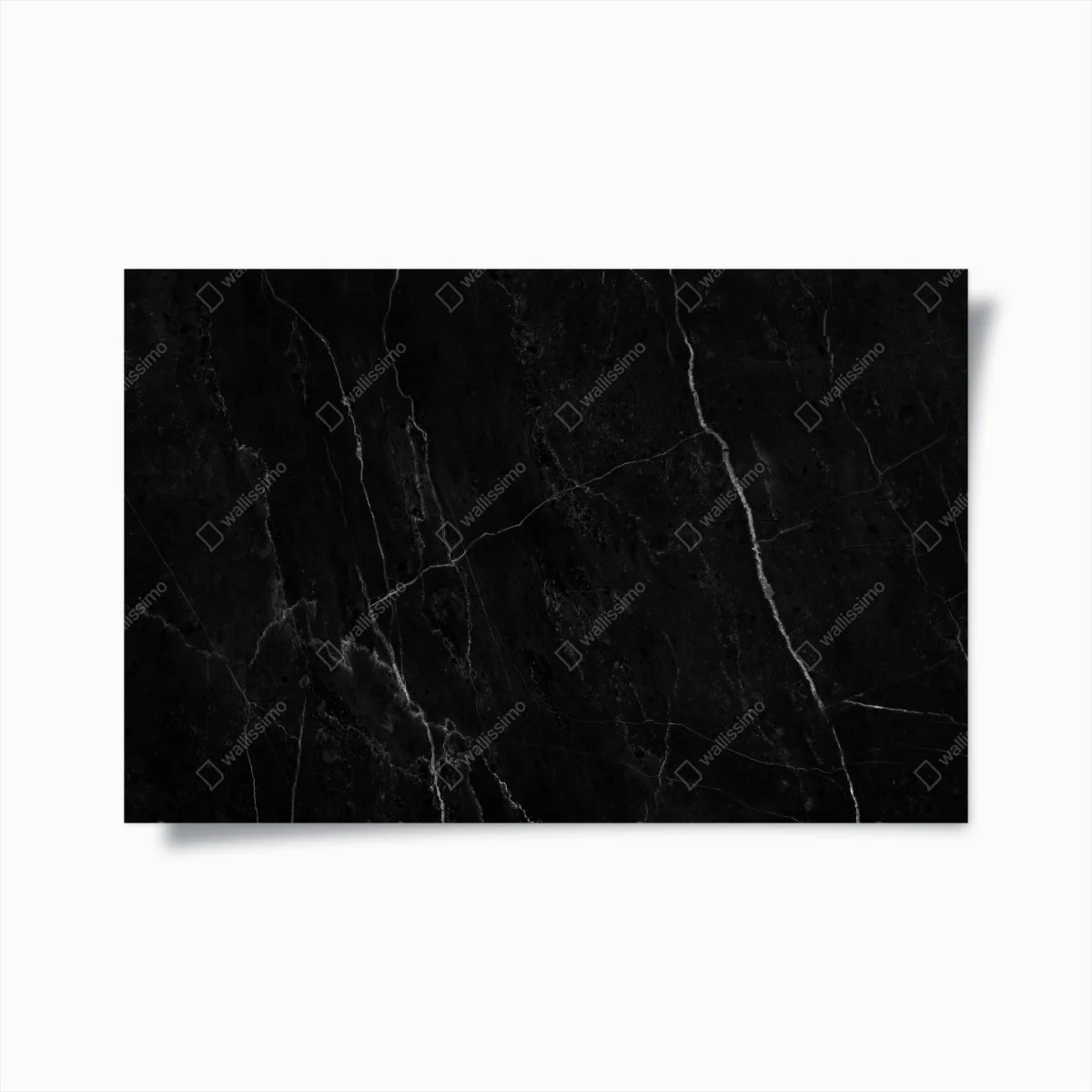 Poster marmo nero elegante con venature bianche • Wallissimo® Poster marmo nero elegante con venature bianche • Wallissimo®