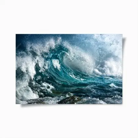 Poster energia dell'oceano in movimento • Wallissimo®