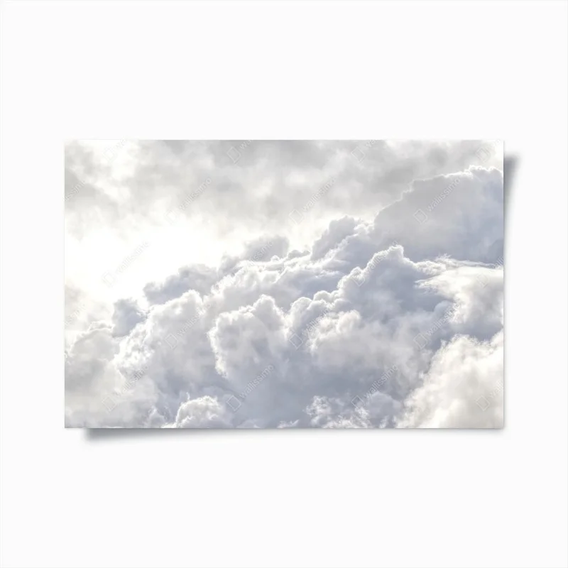 Poster manto di nuvole eteree