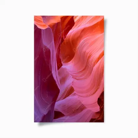 Poster forme scolpite ad Antelope Canyon • Wallissimo®