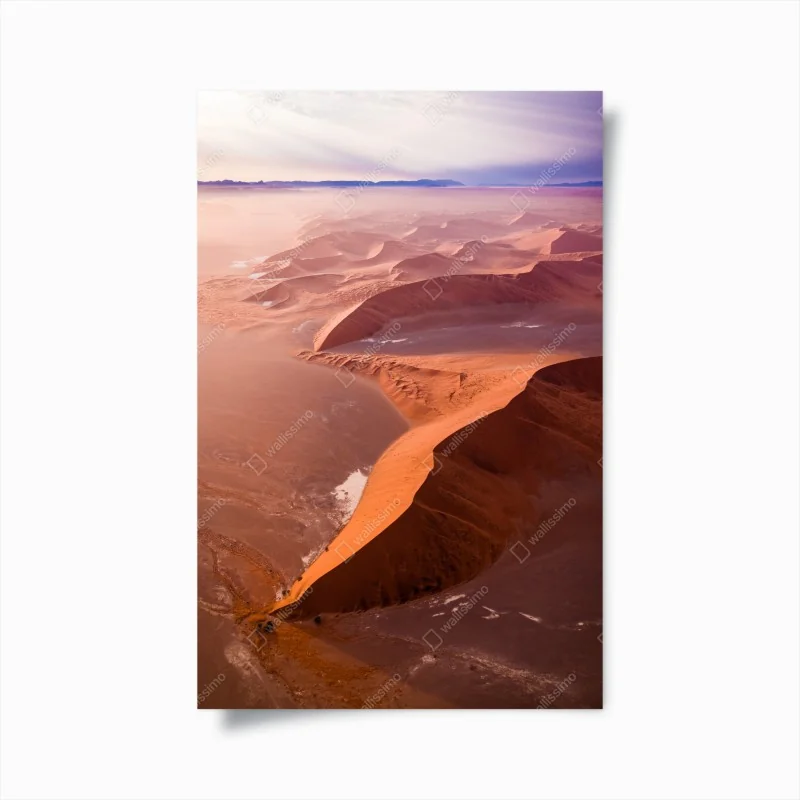 Poster mistiche dune di Sossusvlei, Namibia