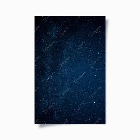 Poster cielo stellato profondo • Wallissimo®