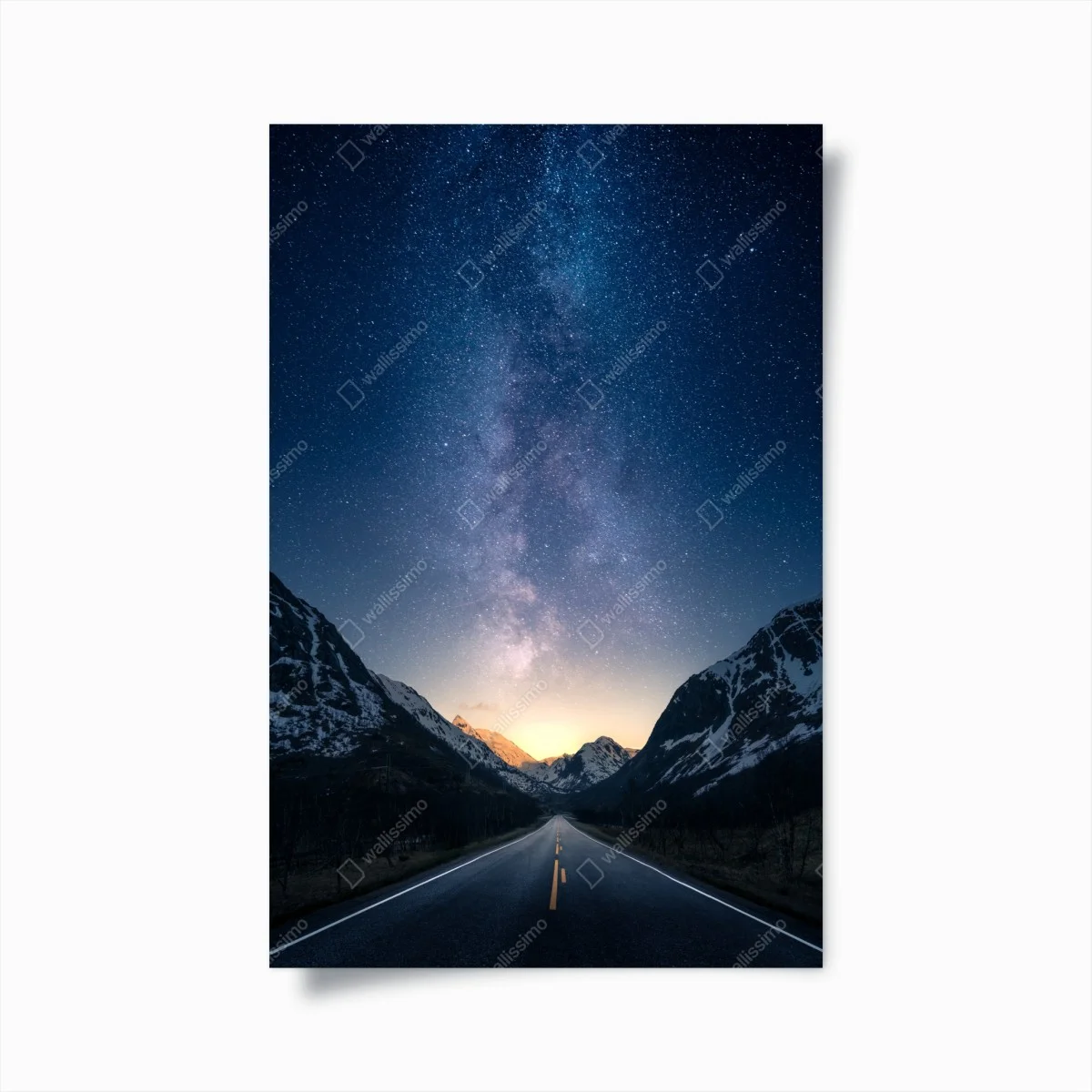 Poster strada verso la Via Lattea • Wallissimo® Poster strada verso la Via Lattea • Wallissimo®