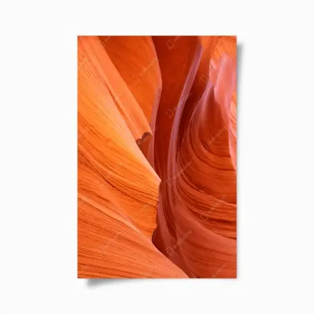 Poster curve di arenaria scolpite • Wallissimo®