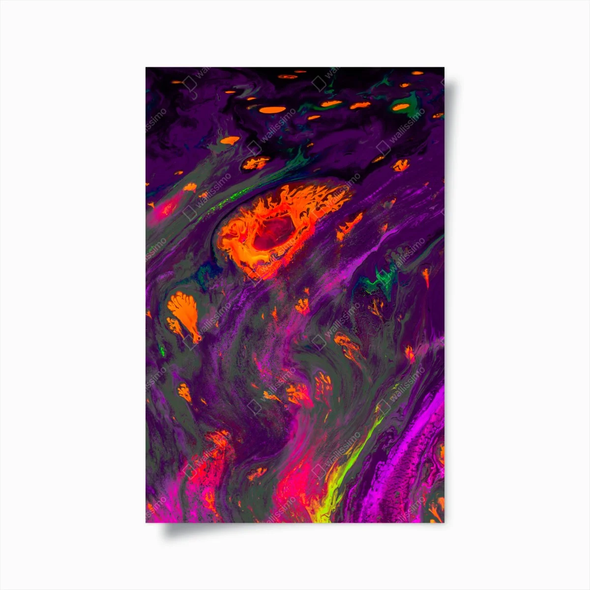 Poster marmo astratto dai colori psichedelici • Wallissimo® Poster marmo astratto dai colori psichedelici • Wallissimo®