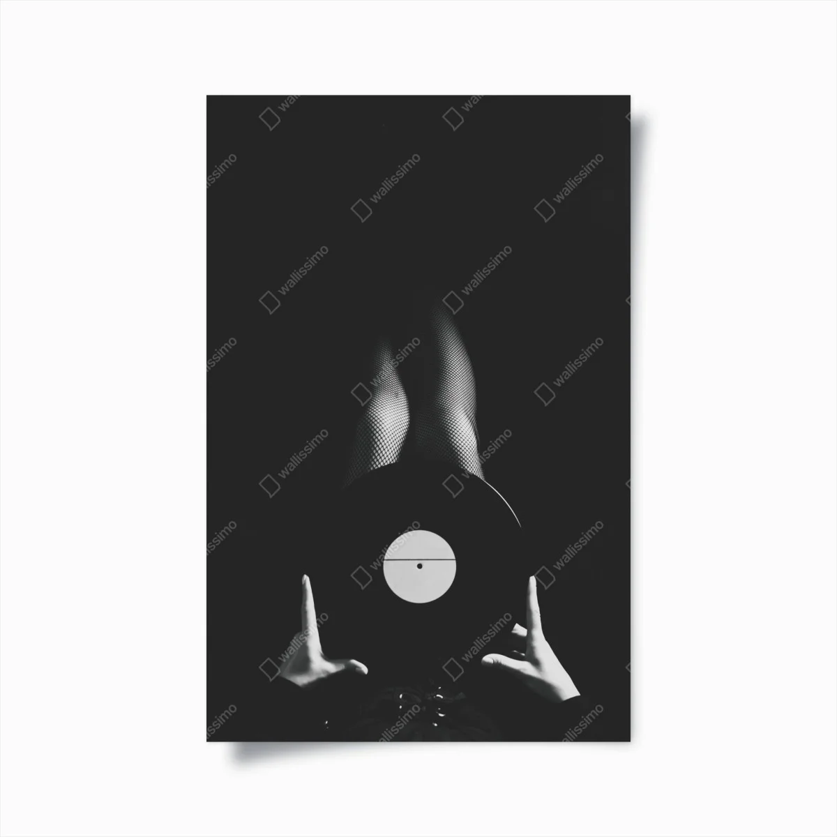 Poster sensualità sonora in bianco e nero • Wallissimo® Poster sensualità sonora in bianco e nero • Wallissimo®
