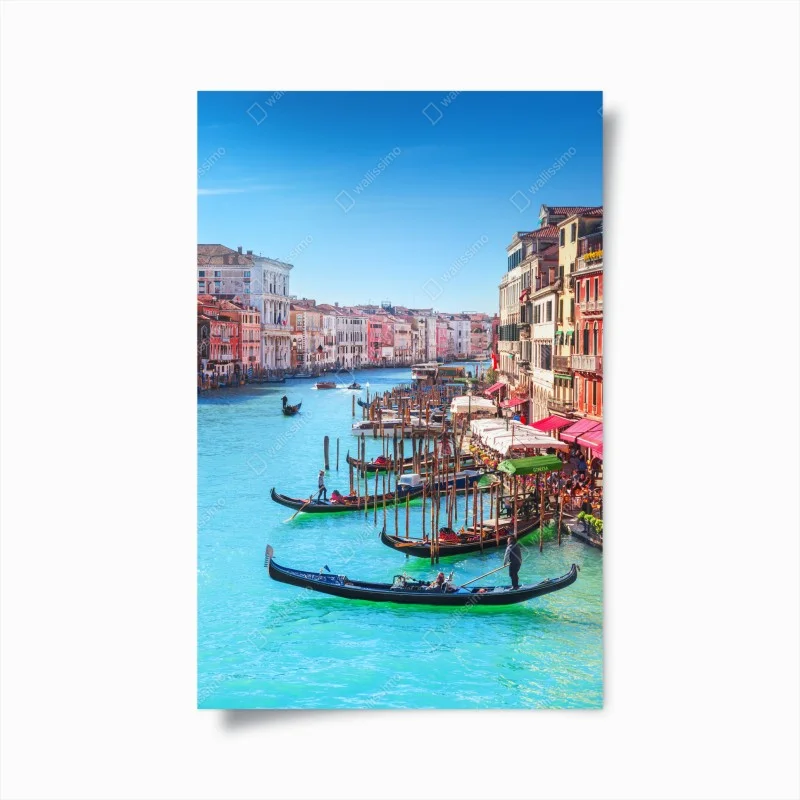 Poster vista sul Canal Grande di Venezia