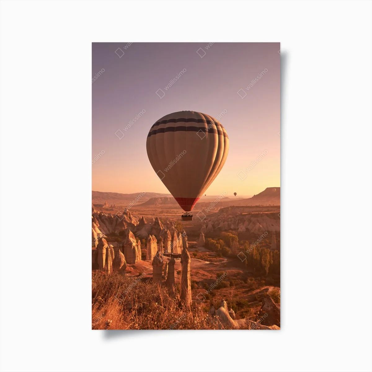 Poster mattina dorata a Cappadocia • Wallissimo® Poster mattina dorata a Cappadocia • Wallissimo®