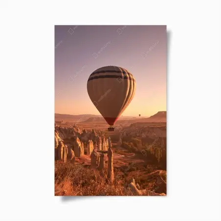 Poster mattina dorata a Cappadocia • Wallissimo®