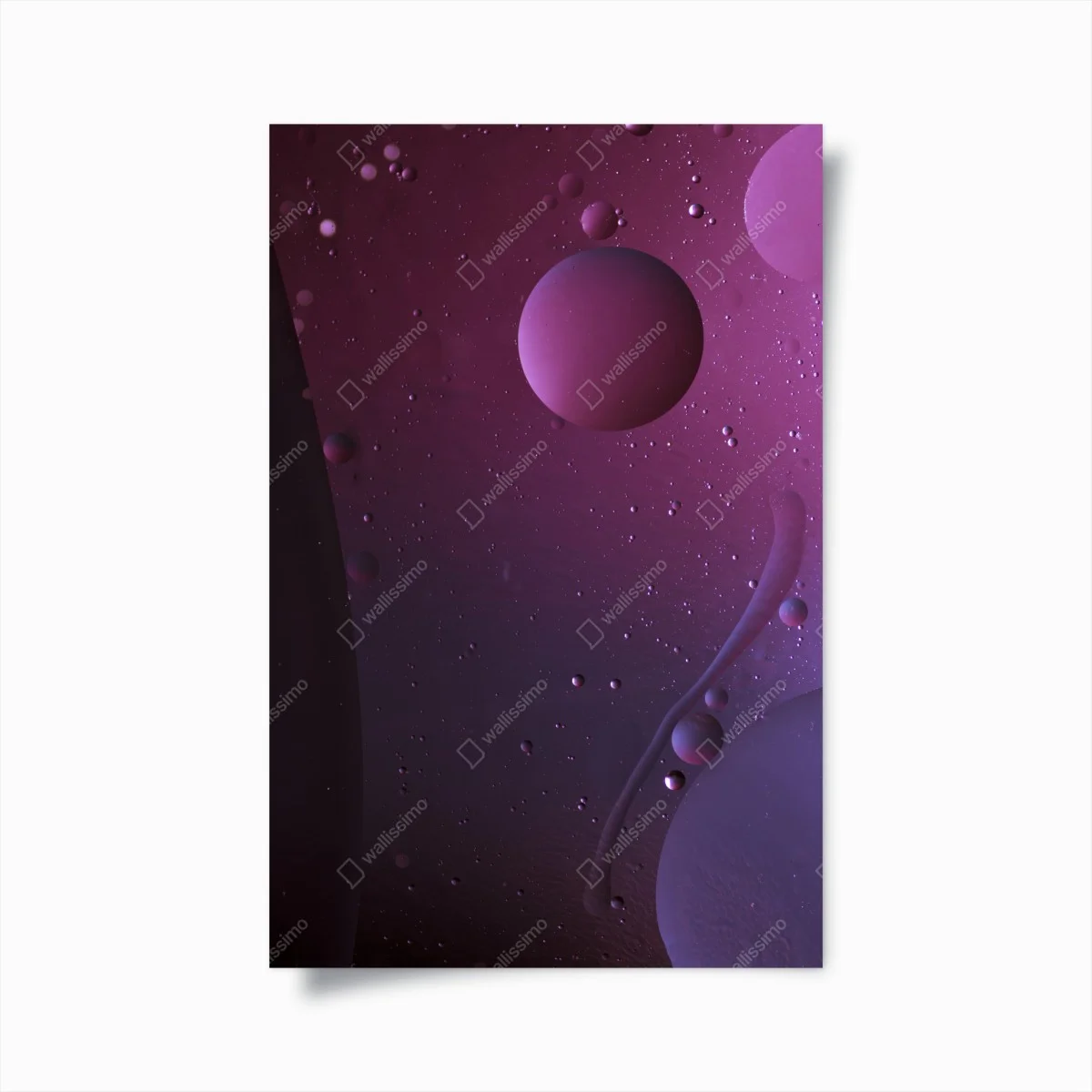 Poster universo in sfumature viola • Wallissimo® Poster universo in sfumature viola • Wallissimo®