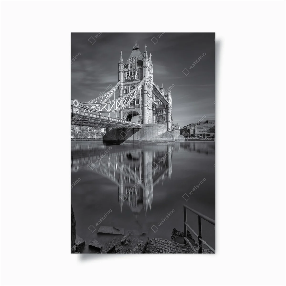 Poster riflessi di Tower Bridge a Londra • Wallissimo® Poster riflessi di Tower Bridge a Londra • Wallissimo®