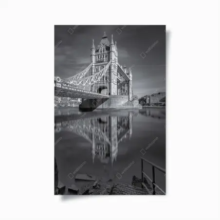 Poster riflessi di Tower Bridge a Londra • Wallissimo®
