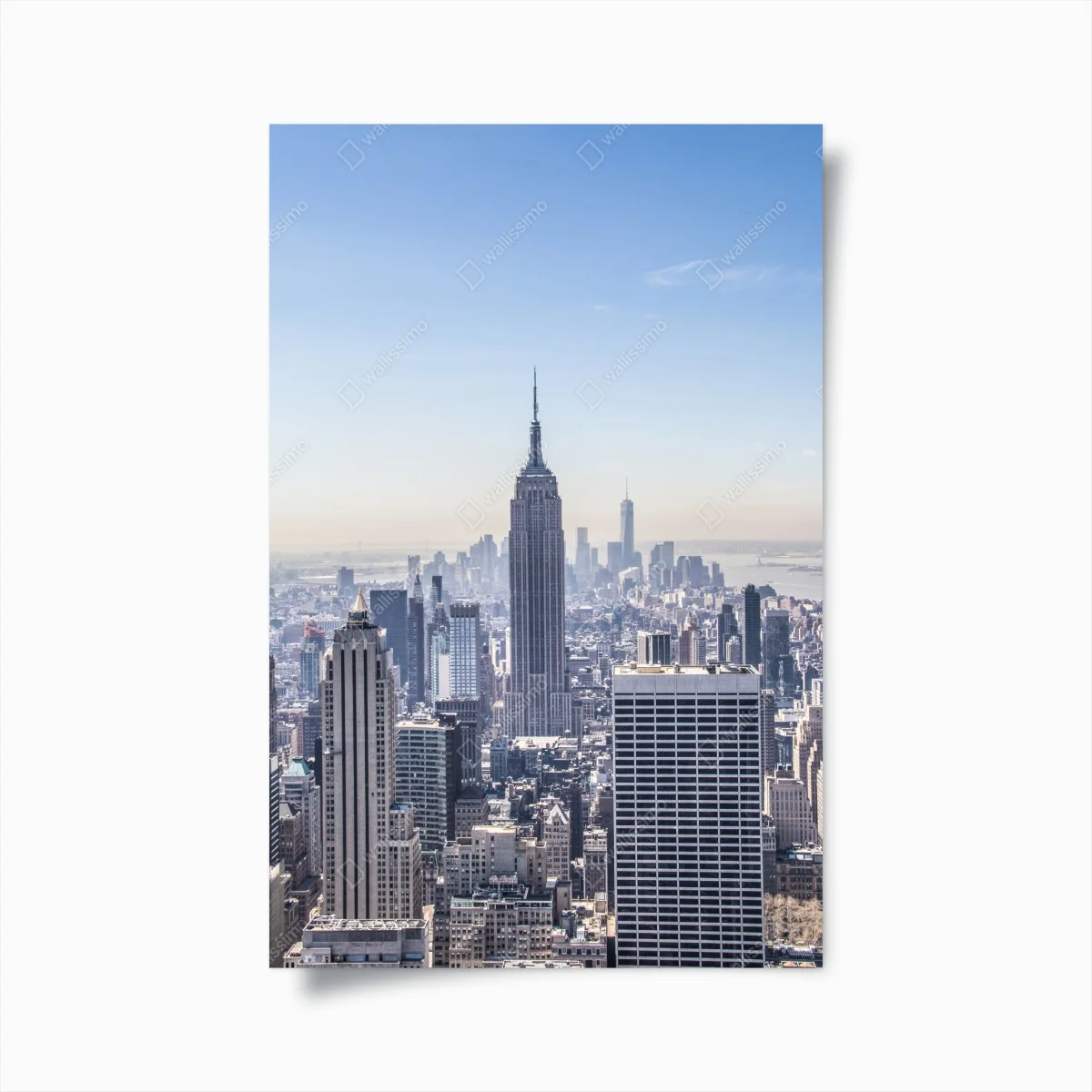 Poster veduta iconica di New York • Wallissimo® Poster veduta iconica di New York • Wallissimo®