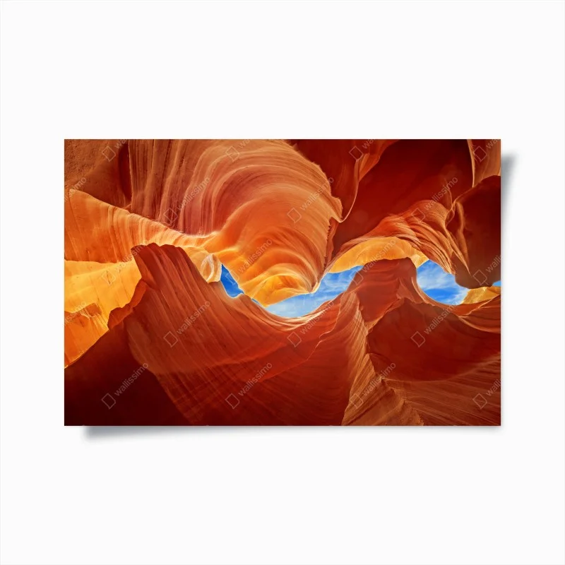 Poster giochi di luce nell'Antelope Canyon