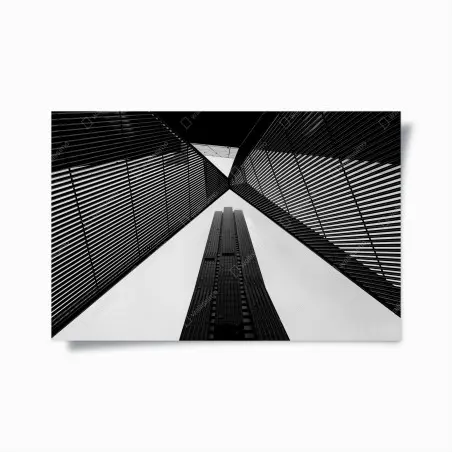 Poster contrasti geometrici a Melbourne • Wallissimo®