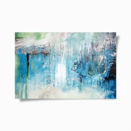 Poster riflessi d'acqua astratti • Wallissimo®