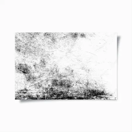 Poster texture grunge bianco e nero • Wallissimo®
