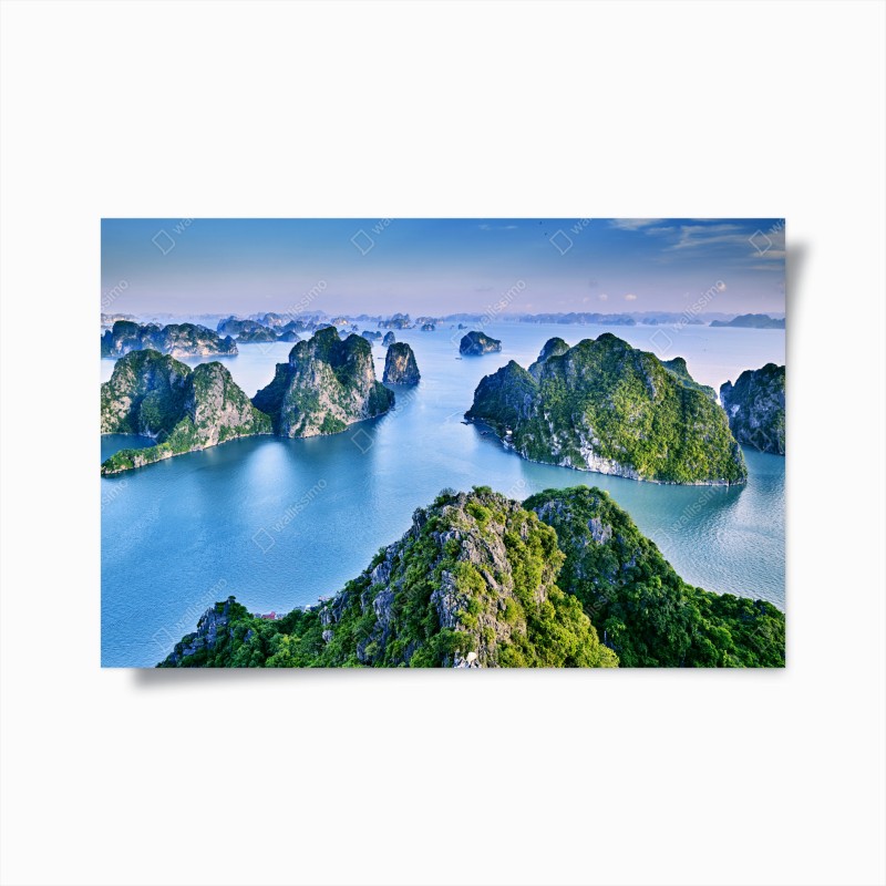 Poster sogno tropicale nella baia di Ha Long