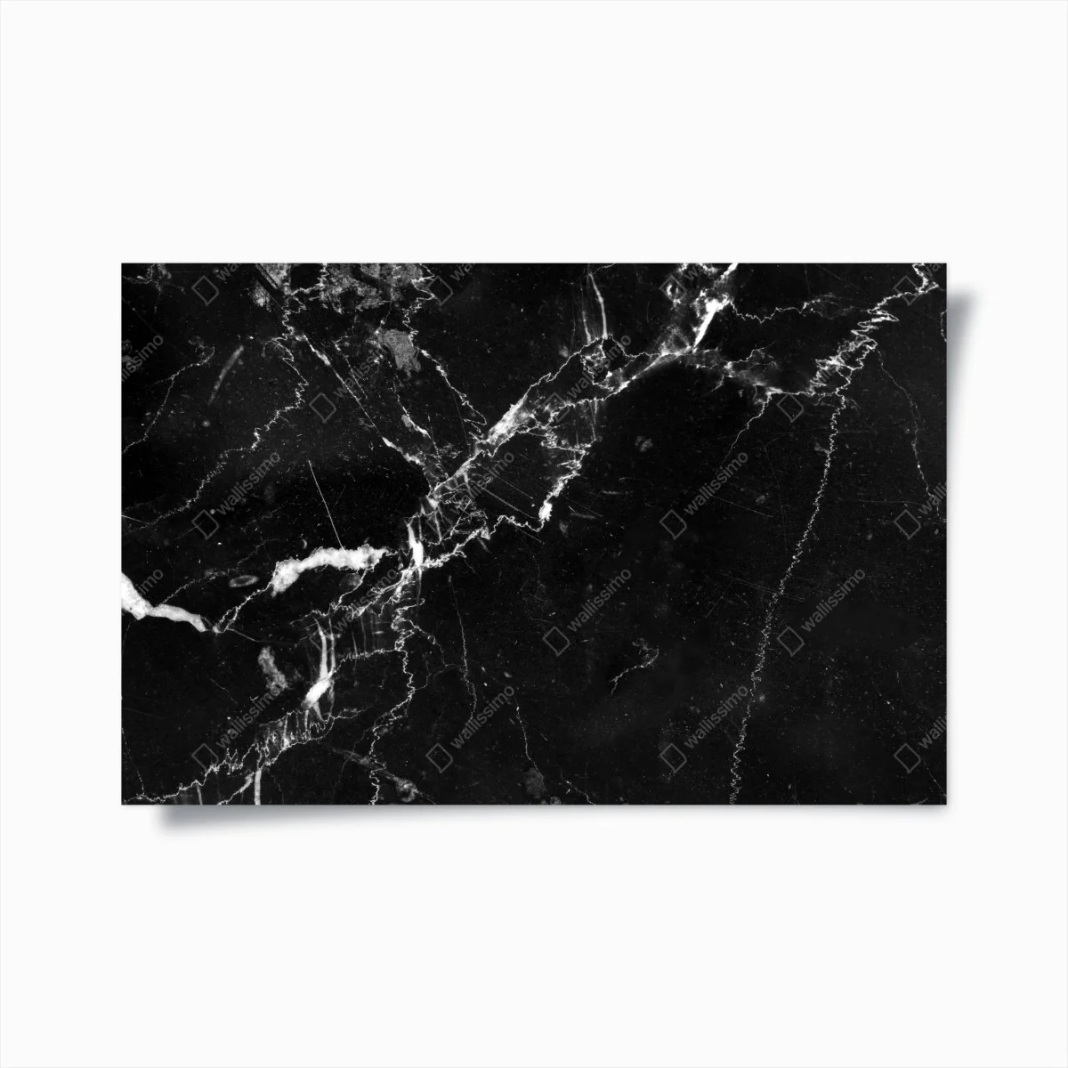 Poster texture marmo nero con venature bianche • Wallissimo® Poster texture marmo nero con venature bianche • Wallissimo®
