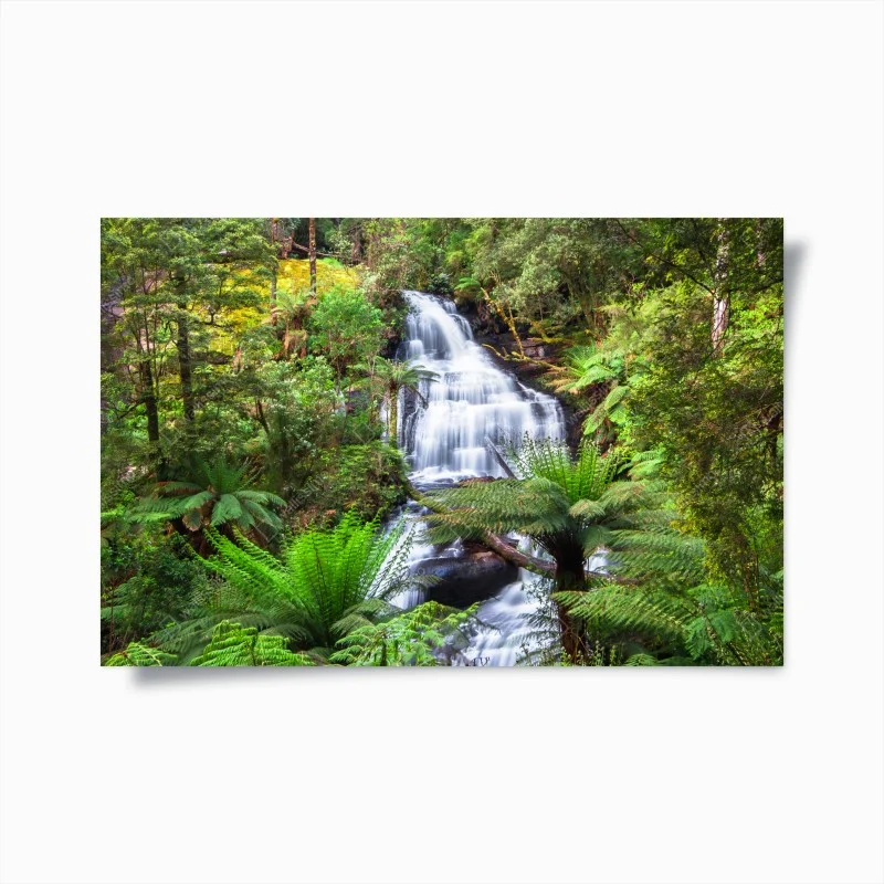 Poster cascata Triplet Falls nella Great Otway National Park