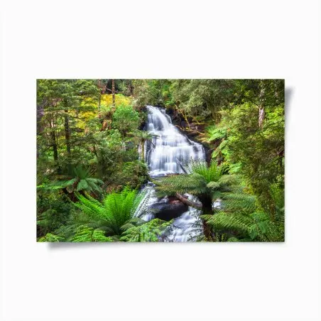 Poster cascata Triplet Falls nella Great Otway National Park • Wallissimo®
