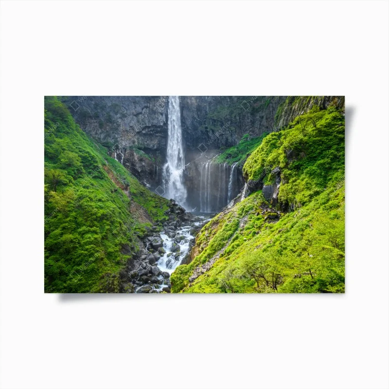 Poster cascata di Kegon al lago Chuzenji, Nikko