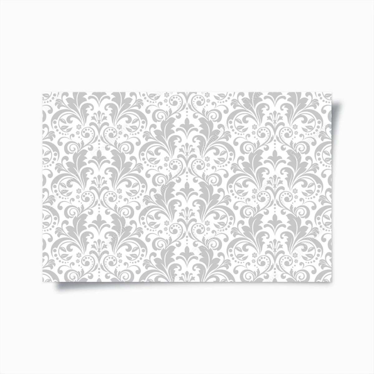 Poster motivo damascato elegante grigio e bianco • Wallissimo® Poster motivo damascato elegante grigio e bianco • Wallissimo®